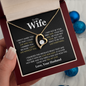 To My Wife - Forever Love Necklace