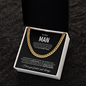 To My Man - Cuban Link Chain