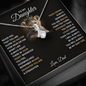 To My Daughter - Alluring Beauty Necklace