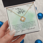 To My Wife - Love Knot Necklace