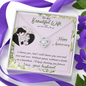 To My Beautiful Wife, I Choose You - Love Knot Necklace