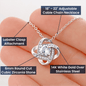 To My Wife - Love Knot Necklace