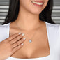 To My Beautiful Wife, I Choose You - Love Knot Necklace