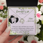 To My Beautiful Wife, I Choose You - Love Knot Necklace