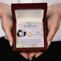 To My Beautiful Wife, I Choose You - Love Knot Necklace