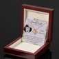 To My Beautiful Wife, I Choose You - Love Knot Necklace