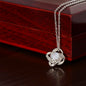 To My Wife - Love Knot Necklace