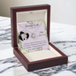 To My Beautiful Wife, I Choose You - Love Knot Necklace
