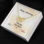 Happy Anniversary - Interlocking Hearts Necklace