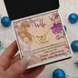 Dear Wife - Interlocking Hearts Necklace