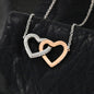 Happy Anniversary - Interlocking Hearts Necklace