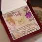Dear Wife - Interlocking Hearts Necklace