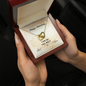 Happy Anniversary - Interlocking Hearts Necklace