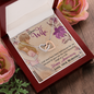 Dear Wife - Interlocking Hearts Necklace