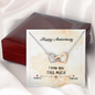 Happy Anniversary - Interlocking Hearts Necklace