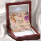 Dear Wife - Interlocking Hearts Necklace