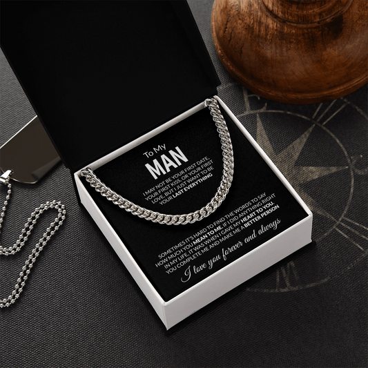 To My Man - Cuban Link Chain