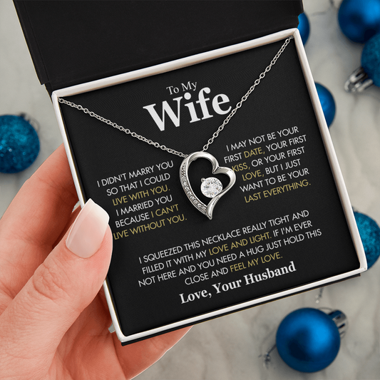 To My Wife - Forever Love Necklace